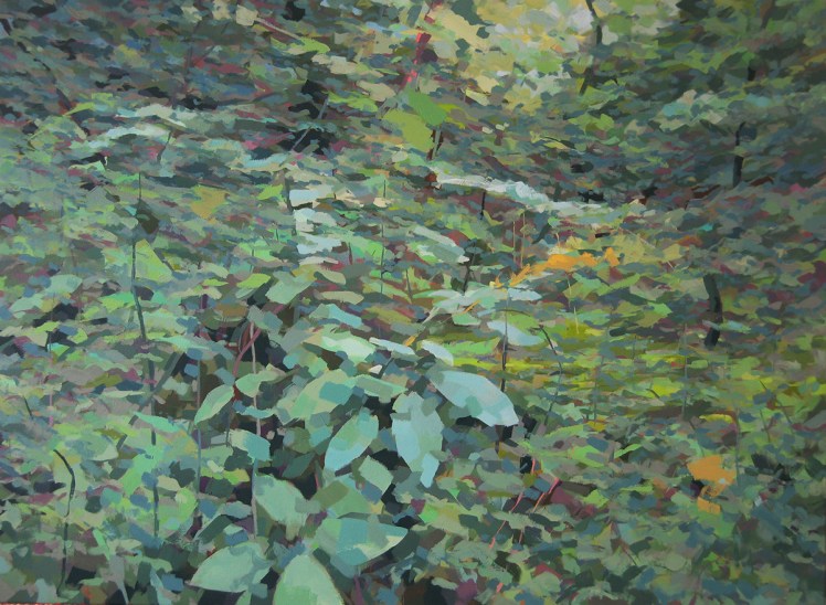 Tomperrow II, 2007, acrylic on linen, 100 x 150 cm