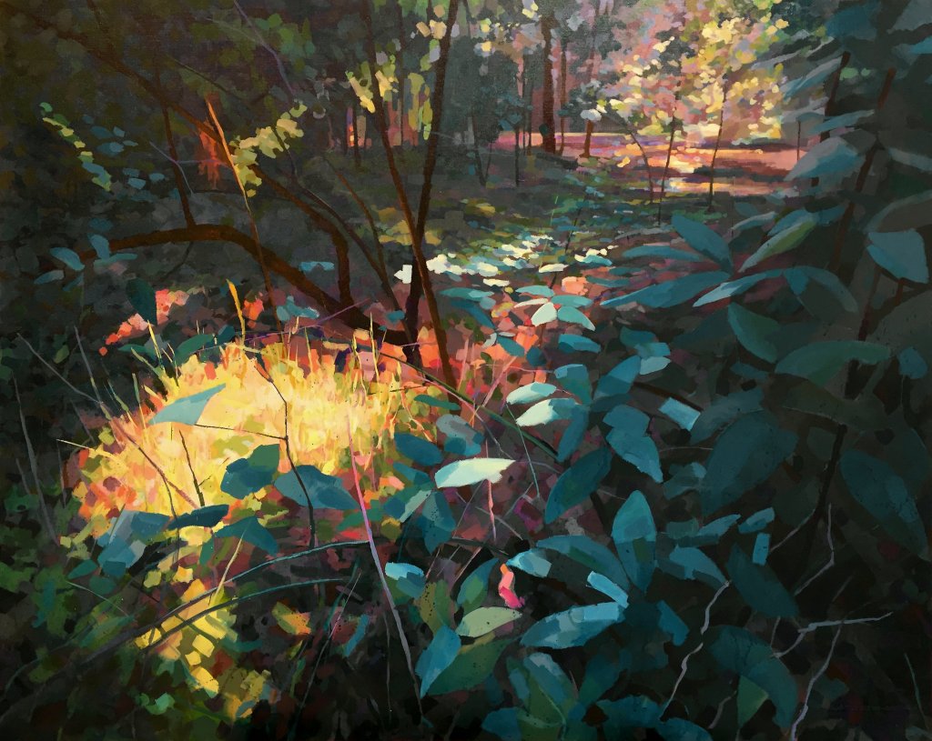 John La Gerche IV, 2020, acrylic on linen, H102 x W128 cm $4750