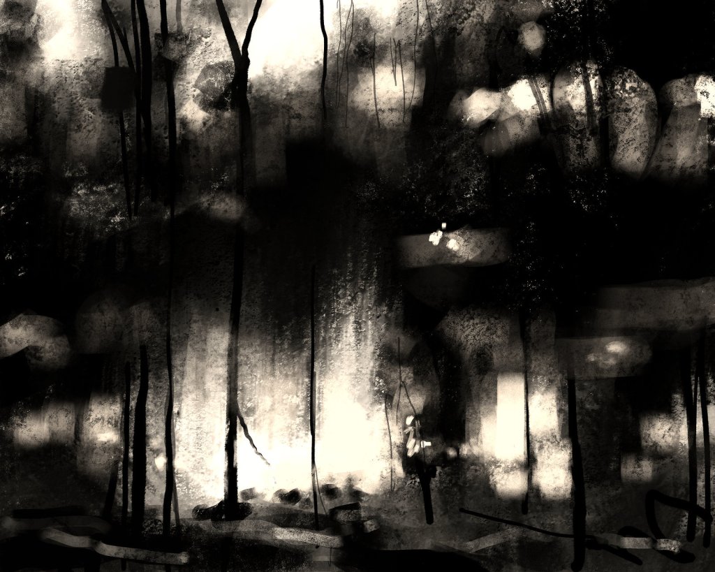 Drawing 12, 2020, 35cm x 45cm, archival ink on cotton rag paper, edition of 50, A$120