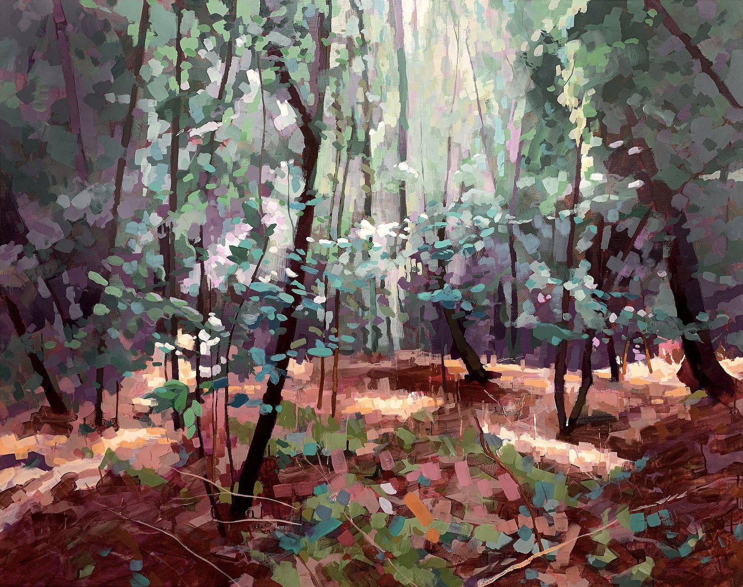 Solas V, 2021, acrylic on linen, 102 x 127 cm, SOLD