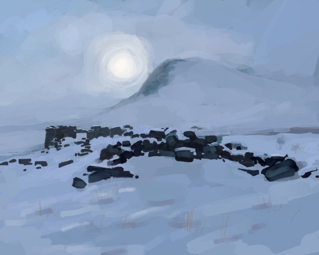 Bà Cottage in the Snow, 2026, digital print, NFS