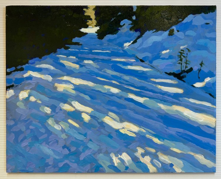 Rannoch 5, 2026, acrylic on board, 20 x 25 cm, NFS