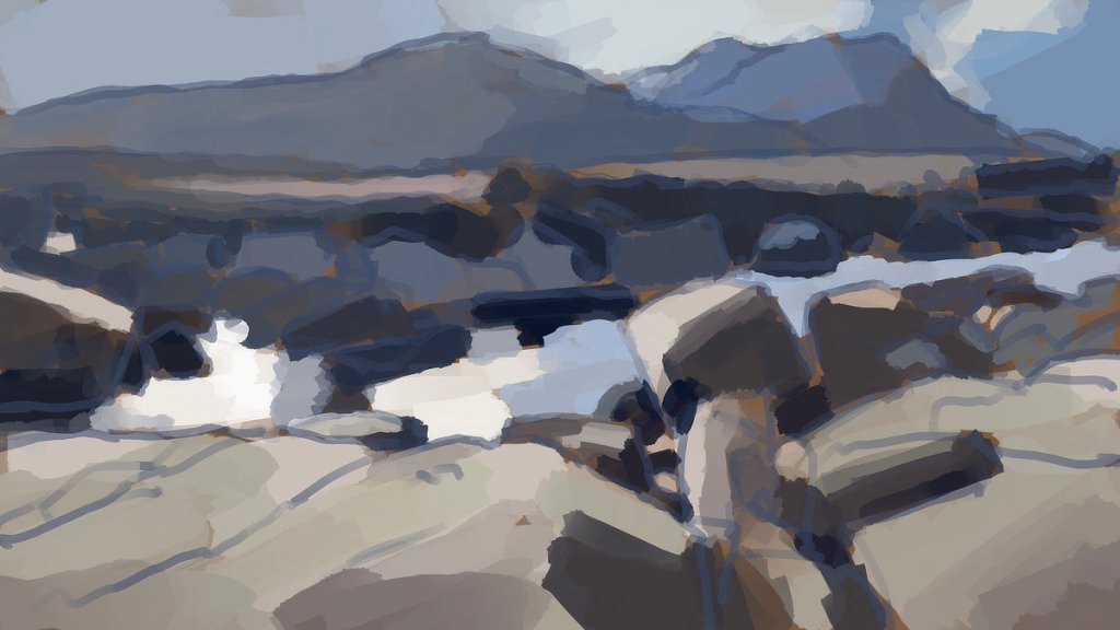 Ice River Drawing 2, 2026, digital drawing